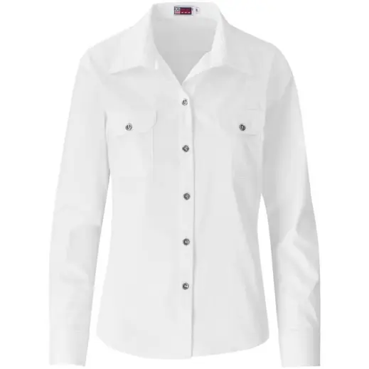 Ladies Long Sleeve Wildstone Shirt White
